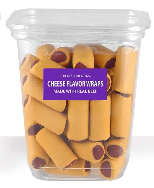 12 Lb Sunshine Mills Cheese Wraps - Treat